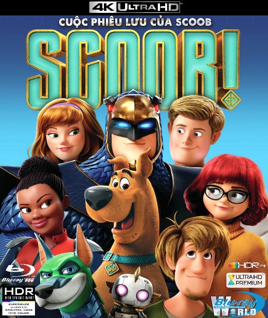 4KUHD-599. Scoob! 2020 - Cuộc Phiêu Lưu Của Scooby-Doo 4K-66G (DTS-HD MA 7.1 - HDR 10+)